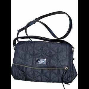 Kate Spade Blake Avenue Miri Quilted‎ Black Shoulder Bag Y2K Bratz New York